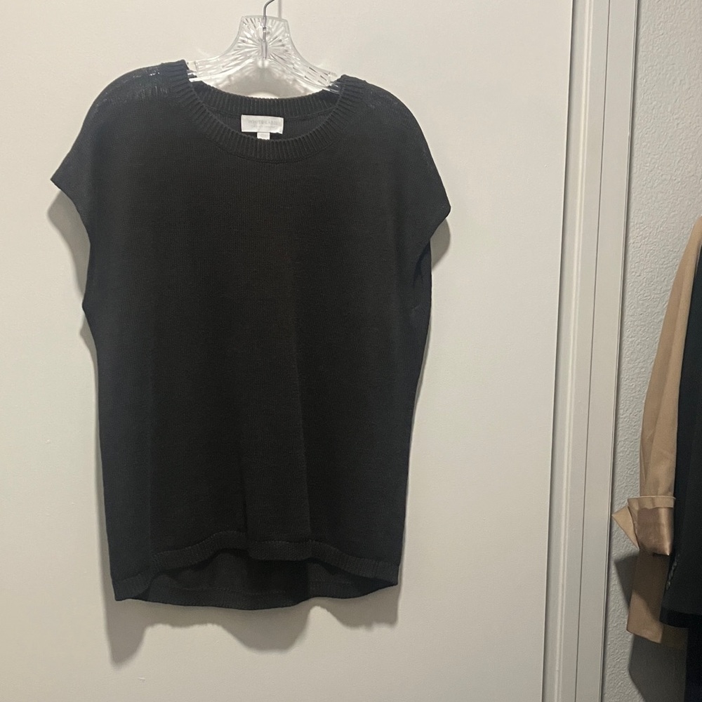 White Company White Label flax summer sweater top